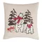 Подушка декоративная festive bears из коллекции new year essential, 45х45 см