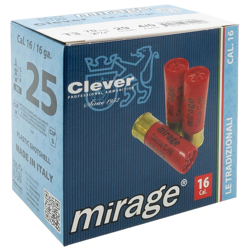 Патрон 16/70 Clever №0000