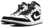 Jordan 1 Mid 'White Black'