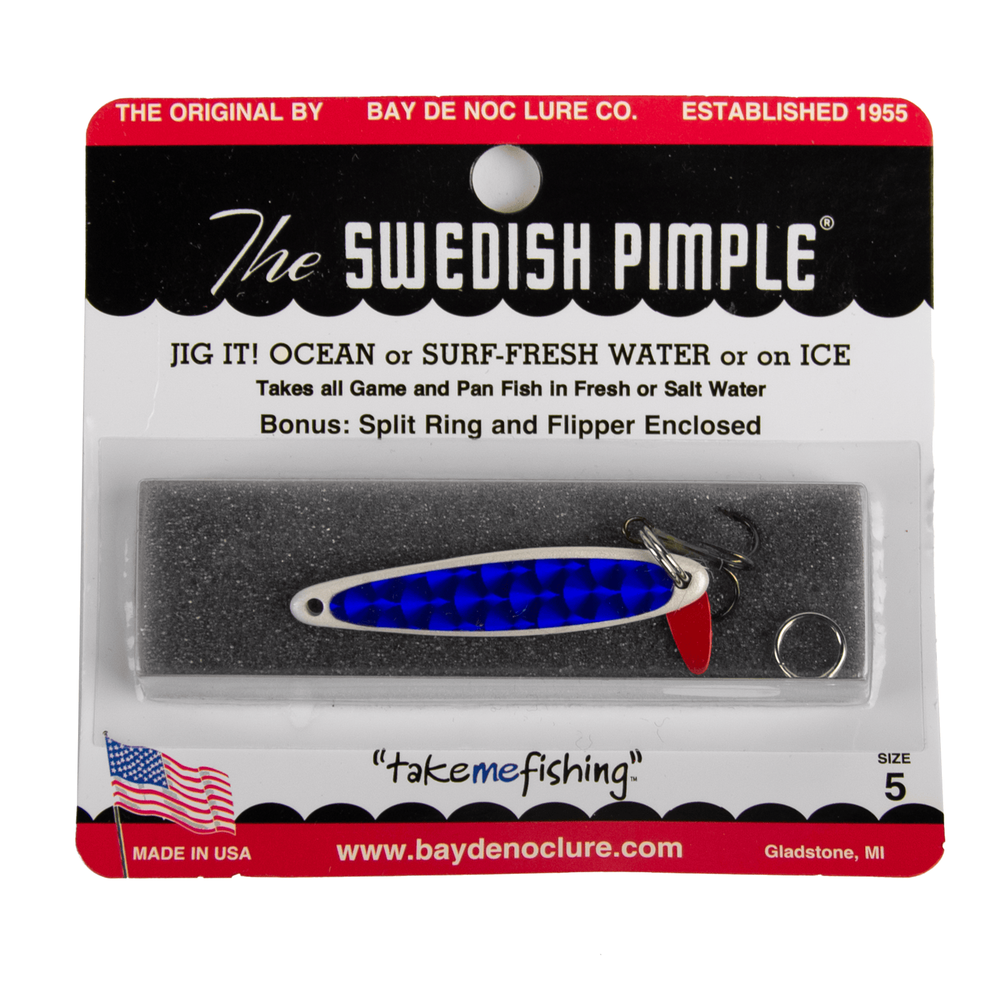 Блесна Bay de Noc Swedish Pimple #5 (48мм, 9.3гр)
