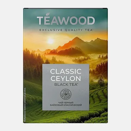 Чёрный чай Classic Ceylon крупнолистовой Teawood 90г