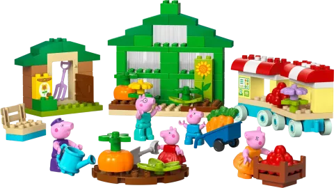 Конструктор LEGO Duplo 10461 Peppa Pig Сад и теплица дедушки