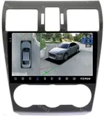 Магнитола для Subaru Forester 4 2012-2015, Impreza 4, XV (штатная КЗВ и/или harman/kardon) - Teyes CC3-2K-360 на Android 10, Быстрая, 2K QLED, CarPlay, 4G SIM-слот, 4 камеры в комплекте