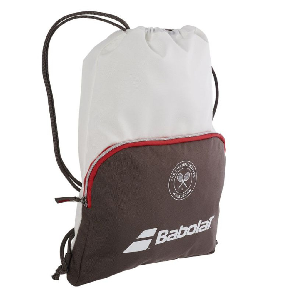 Теннисный рюкзак Babolat Gym Bag Wimbledon - white/brown