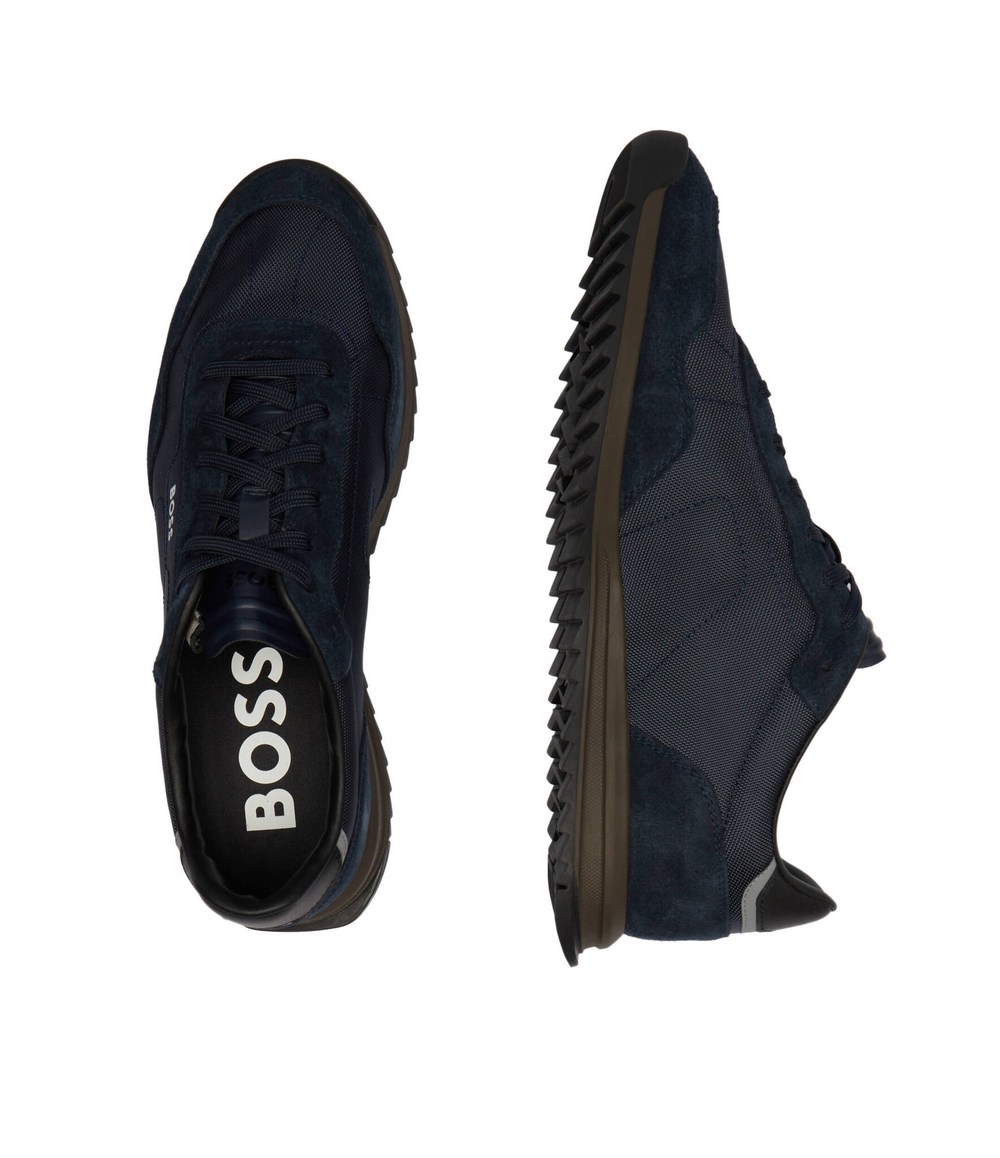 Кроссовки Zayn_Lowp_sdtx BOSS BLACK - темно-синий(50517276)