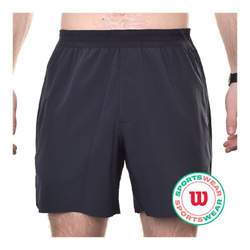 Мужские теннисные шорты Wilson Tournament Short 7" - черный