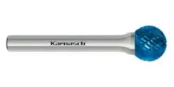 Борфреза твердосплавная Karnasch форма H (язычок пламени), 3х6х3х50 мм, универсальная насечка HP-3, покрытие Blue-Tec, арт. 11.5071-003