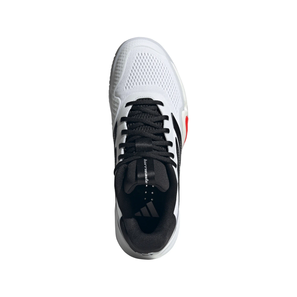 Теннисные кроссовки Adidas Barricade 14 M - cloud white/core black/lucid red