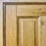 Фото межкомнатной двери массив дуба с сучком Дверцов Авиано глухая тон 17 в деталях №8