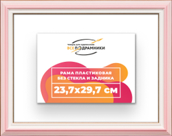 Рама 23,7x29,7 для картин и фотографий