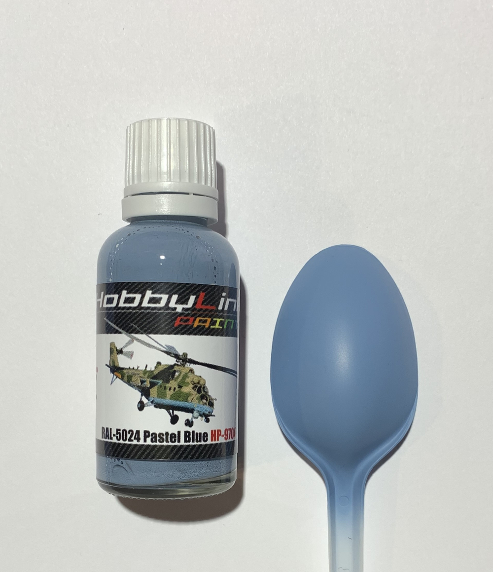 Краска лаковая HobbyLink RAL-5024 Pastel Blue HP-9704