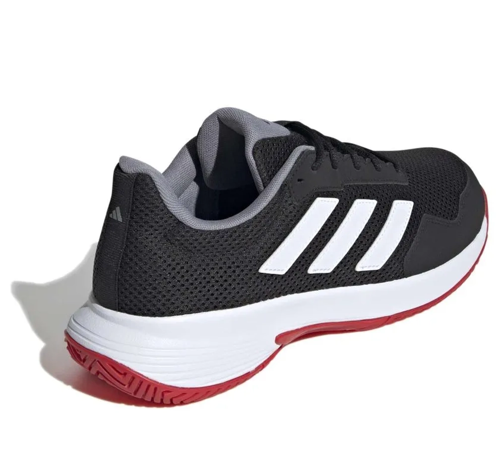 Теннисные кроссовки Adidas Game Spec 2 - core black/cloud white/better scarlet