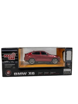 Машина на радиоуправлении BMW X6 красный