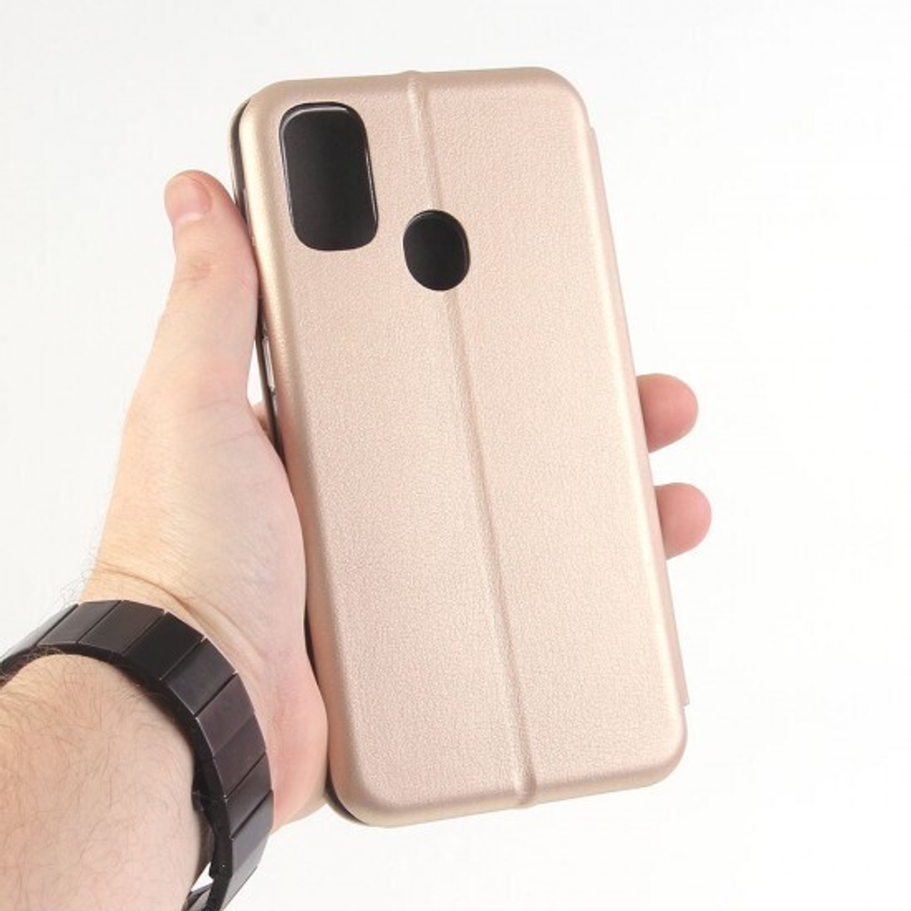 Чехол-книжка для Samsung Galaxy M21, 009805 Серый