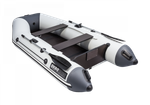 Аква-2900 СКК СЕРЫЙ/ГРАФИТ слань-книжка киль + PARSUN T 2.6 BMS (комплект лодка + мотор)