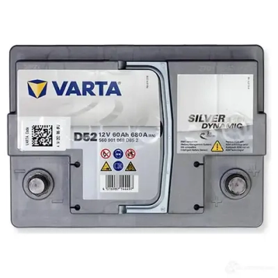 Аккумулятор VARTA Dynamic AGM 60 А/ч обратный R+ 242x175x190 L2 EN 680 А