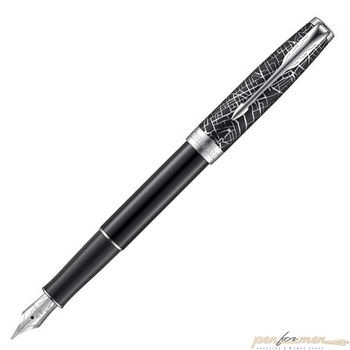 Перьевая ручка Parker Sonnet SE18 F541 Black CT перо F 18K (2054822)