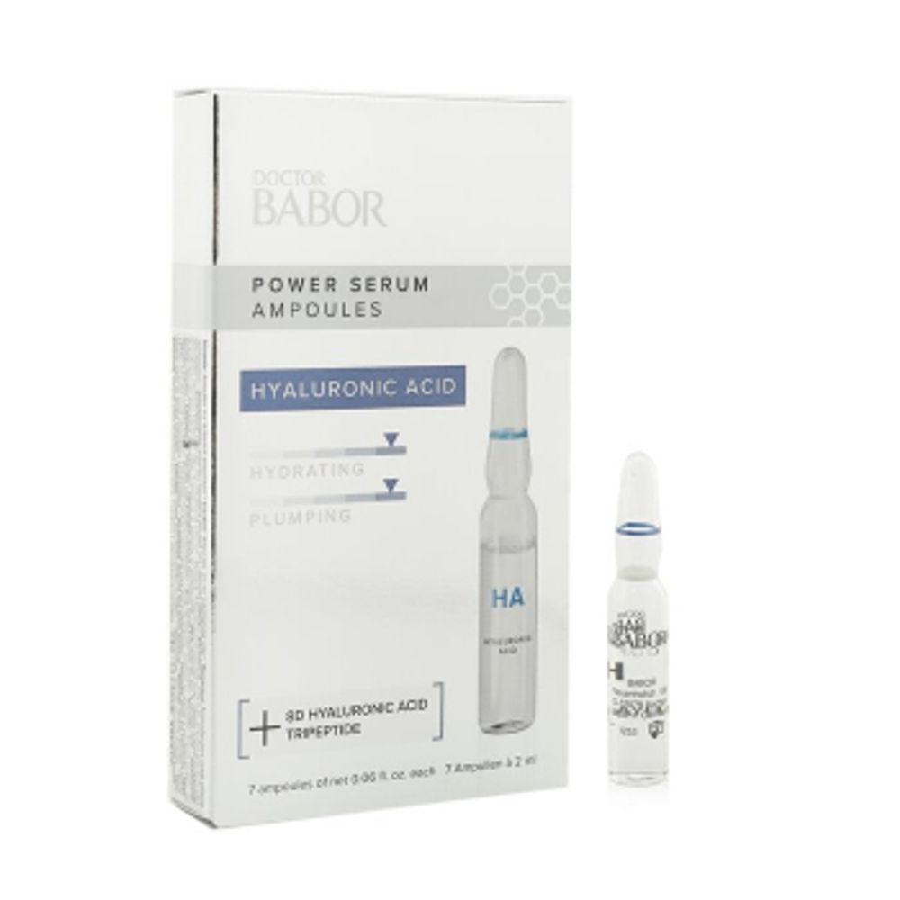 Ампулы с гиалуроновой кислотой Doctor BABOR Power Serum Ampoules Hyaluronic Acid