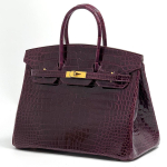 Сумка Hermes из кожи крокодила 35 см