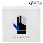 Перчатка для бильярда "Kamui QuickDry" синяя/черная правая XS