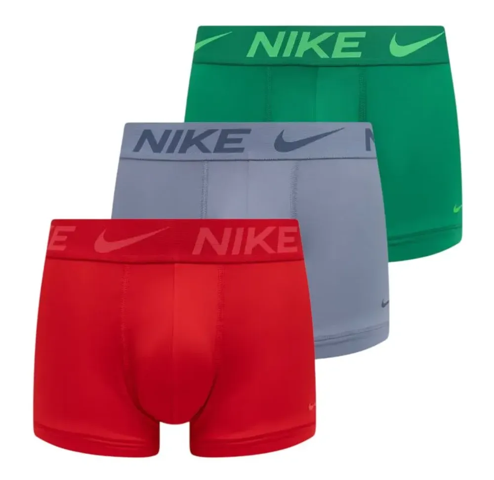 Мужские спортивные боксеры Nike Dri-Fit Essential Micro 3P - celery