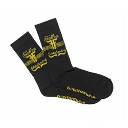 Носки Fallen PURELY SOCK - BLACK / YELLOW