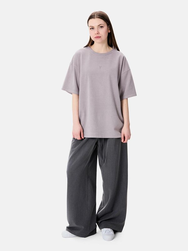 Футболка Garment Dyed сливовая - фото 4