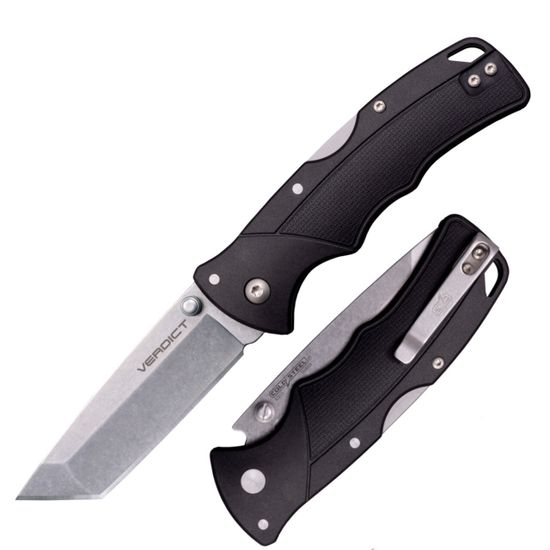 Нож складной Cold Steel Verdict FL-C3TSS с клинком из стали 1.4116, рукоять GFN