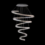 Eletto Olimpia EL330P140 LED Люстра хрустальная с пультом Хром