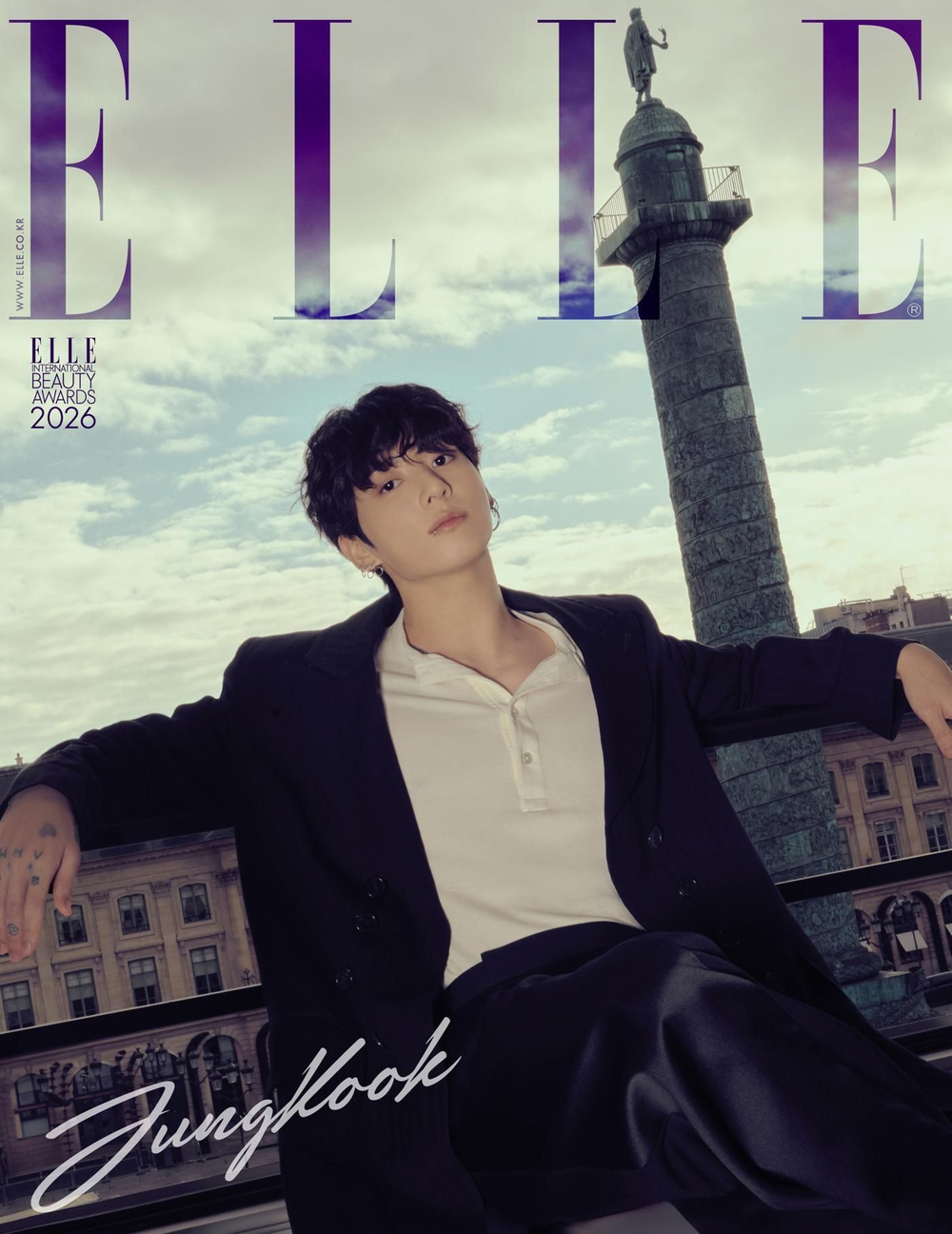 публикация ELLE - 2026.01 JUNG KOOK F Type