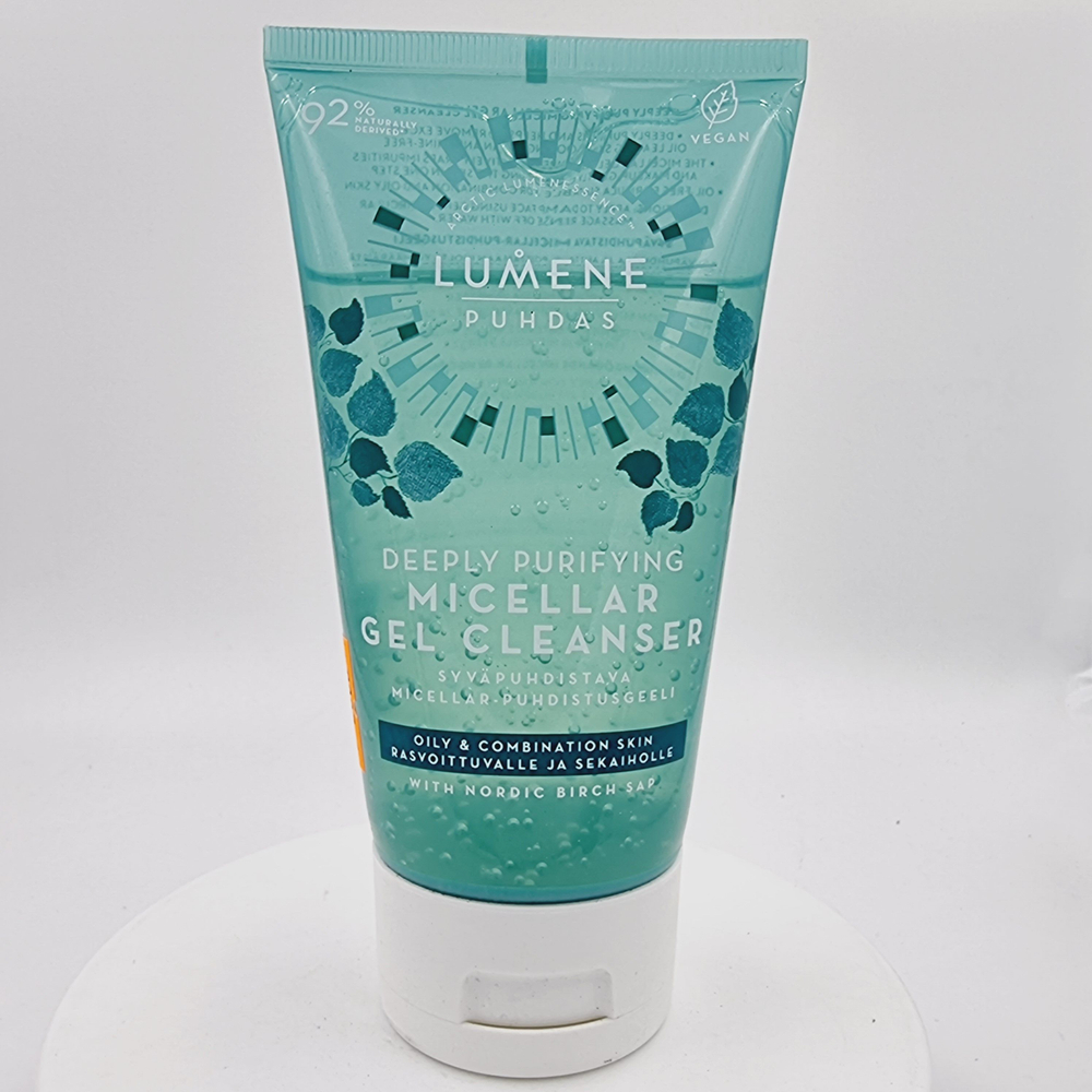 Глубоко очищающий гель Lumene "Micellar gel cleanser" мицеллярный 150 мл (из Финляндии)