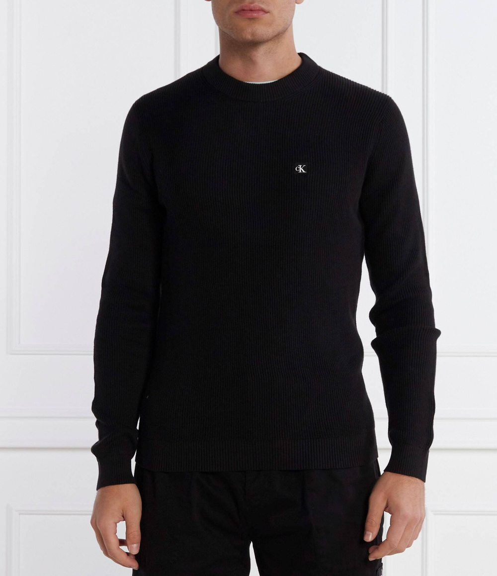 Свитер CALVIN KLEIN JEANS - черный(J30J324598)