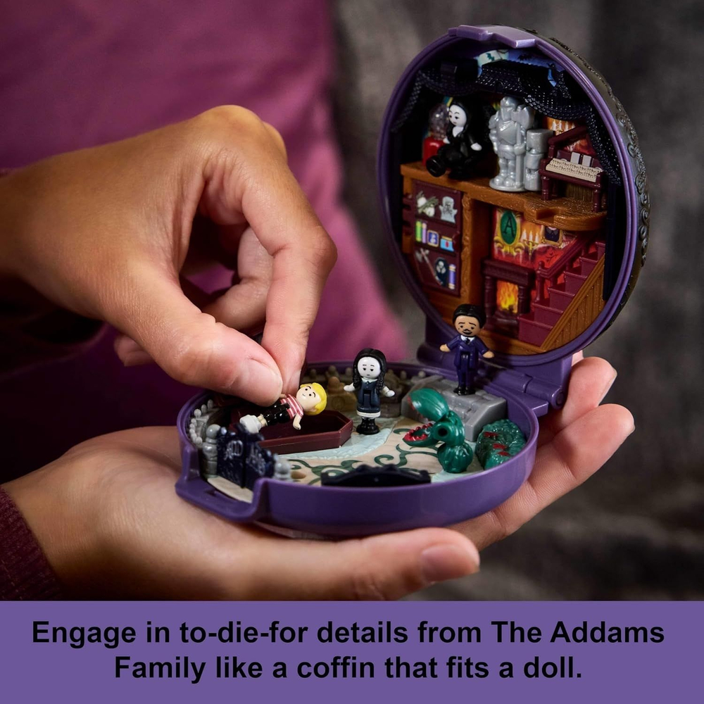 Набор кукол Polly Pocket Addams Family Семейка Аддамс