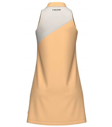 Женское теннисное платье Head Spirit — apricot/light blue