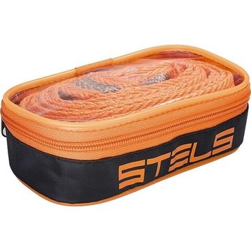Трос буксировочный 10 тонн, 2 крюка, сумка на молнии, Россия  Stels 54383