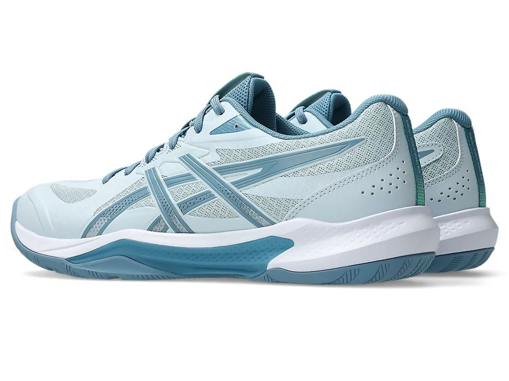 Мужские кроссовки для бадминтона/сквоша Asics Gel-Tactic 13 — cool grey/saba blue