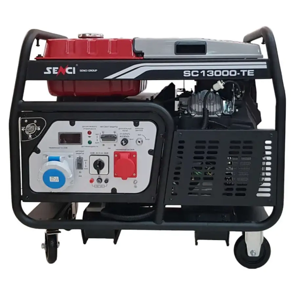 Бензиновый трёхфазный генератор Senci SC13000-TE-II