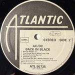 AC/DC - Back In Black (Германия 1980г.)