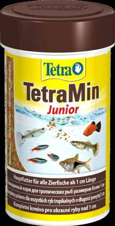 TetraMin Junior корм в хлопьях для молоди рыб 100 мл