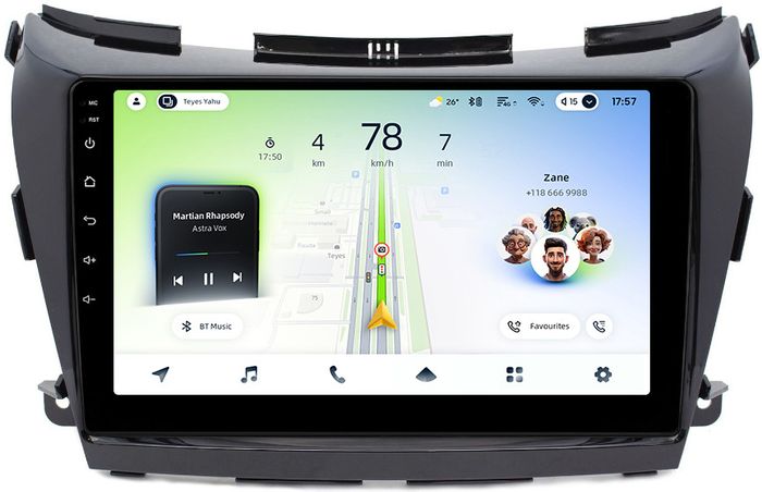 Магнитола для Nissan Murano Z52 2016-2022 - Teyes CC4L-DTS монитор 10.1" IPS, Android 14, Быстрая, Snapdragon 662, CarPlay, 4G SIM-слот