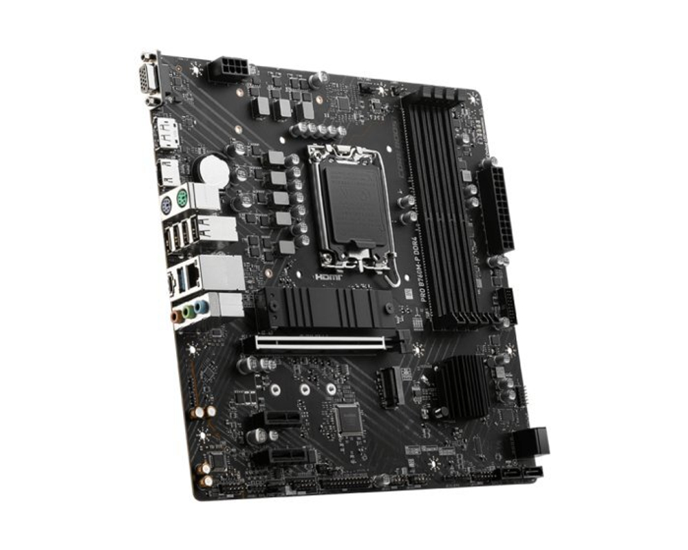 Материнская плата MSI PRO B760M-P, LGA1700, DDR4, mATX