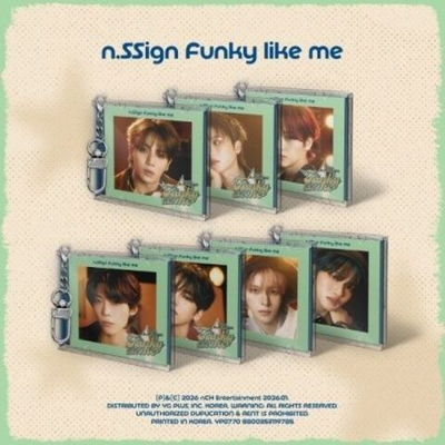 Альбом n.SSign - FUNKY LIKE ME Album MINI JEWEL 7 Version SET
