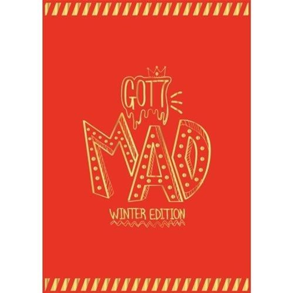 Альбом GOT7 - MAD WINTER EDITION Mini Album Repackage HAPPY Version