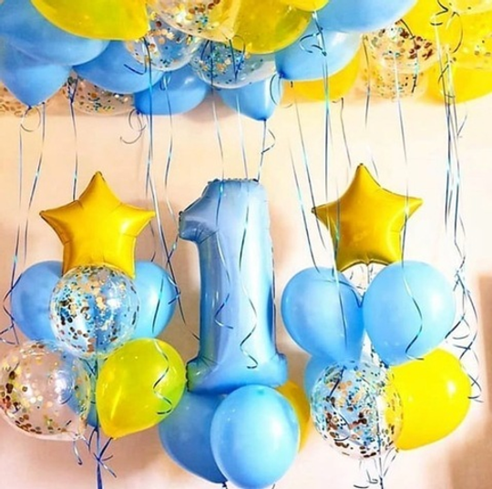 Композиция из шаров Звездные небеса