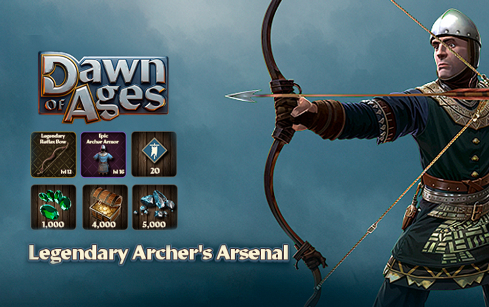 Dawn of Ages: Legendary Archer's Arsenal (для ПК, цифровой код доступа)