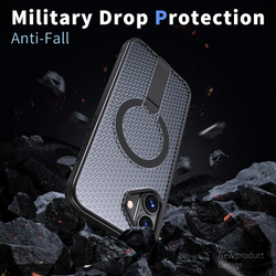 Прозрачный чехол Mesh Pro Magnetic Case для iPhone 16