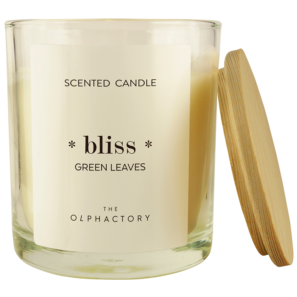 Свеча ароматическая the olphactory, bliss, green rhubarb, 40 ч