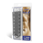 Сбруя на член на шнуровке 5 Cock Sheath (Цвет: черный)