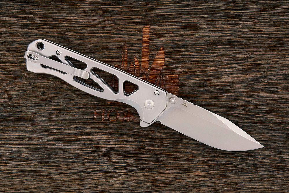 Нож складной CJRB J1927-ST Chord, клинок 87мм, сталь AR-RPM9, рукоять сталь
