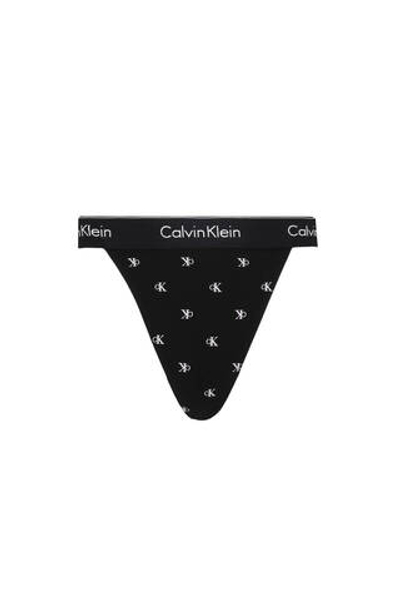 Стринги Calvin Klein Underwear - черный(000QF7013E)
